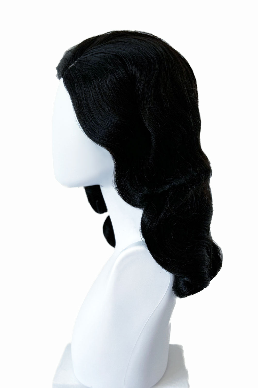 Black 1940s wig sales