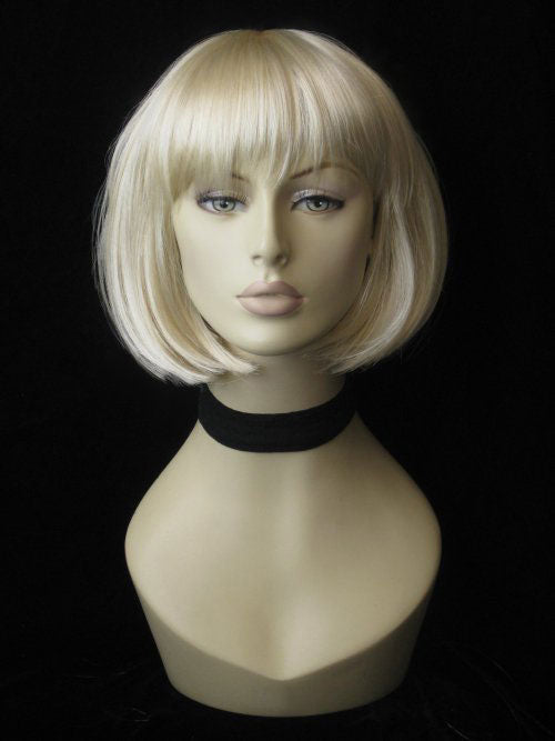 Blonde bob wig with fringe: Gracie