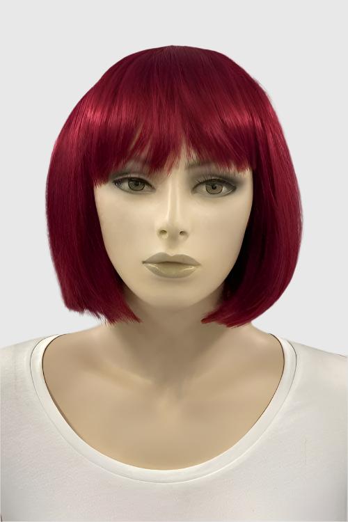 Annabelle's Wigs synthetic wig Bob wig, cherry red: Clancy