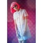 Hot Pink / Light Pink Ombre Short Bob Wig: Alma freeshipping - AnnabellesWigs