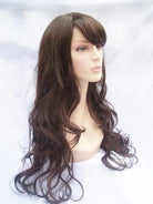 Annabelle's Wigs synthetic wig Long dark brown wig with gentle waves: Marina