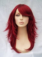 Annabelle's Wigs synthetic wig Long red wig, layered with flicked tips: Salome