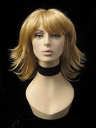 Wig, warm blonde with flicked tips: Mary freeshipping - AnnabellesWigs