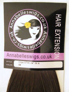 Clip-in hair extensions, 6 piece, full head, 150g AnnabellesWigs