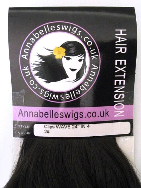 Clip-in hair extensions, 6 piece, full head, 150g AnnabellesWigs