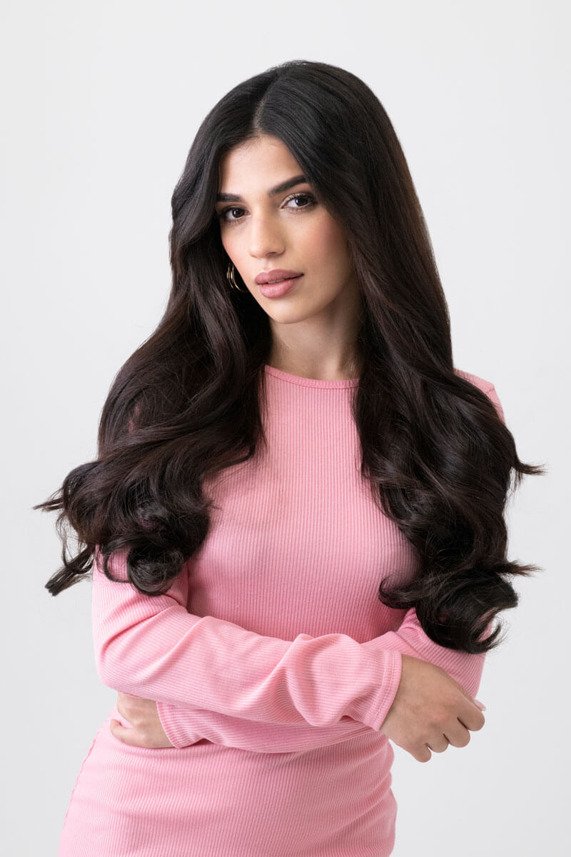 1 piece, wavy, synthetic hair extension, 20", 200g